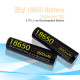 Coms 건전지 18650, 리튬이온 충전지(국산),깜냥 3.7V 2600mAh