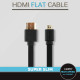 Coms HDMI/HDMI(Micro) 케이블(v1.4/FLAT/초슬림) 1.5M 고급/검