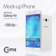 Coms 목각 폰(mock-up) 갤A8/White
