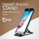Coms 스마트폰 거치대 (탁상용/접이식/카드지갑/폴더식), Black