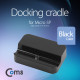 Coms 스마트폰 도킹크래들(Micro 5P) Black