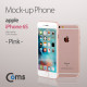 Coms 목각 폰(mock-up), iPhone 6S Pink