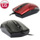 마우스 LG전자 (M-1200)유선, USB포트 (레드)
