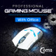 Coms 게이밍(사무용) 마우스 / 7컬러 LED 변환, 최대 3200DPI, 흰색