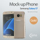 Coms 목각 폰(mock-up), 갤S7/Gold/모형