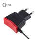 Coms G POWER 가정용 5V/2A 충전기 (케이블 일체형) / Micro5핀 / 1.2M/블랙