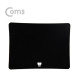 Coms 알루미늄 마우스 패드 / 블랙 컬러