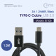 Coms USB 3.1 Type C 케이블(고속충전/3A) 1.5M / Black