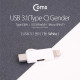 Coms USB 3.1 (Type C) 젠더, T형 White