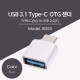 Coms USB 3.1(Type C) OTG 젠더, Silver