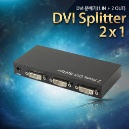 Coms DVI 분배기(1:2), 1920x1080/HDCP지원