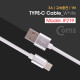 Coms USB 3.1 (Type C) 케이블(고속충전/3A) 1M, White