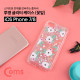 Coms IOS Phone 8Pin (8핀) 7/8 투명 글리터 케이스(플라워/꽃잎)