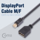 Coms 디스플레이 포트(Mini) 젠더 30cm/ Mini DP(M) to DP(F)/DisplayPort