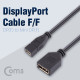 Coms 디스플레이 포트(Mini) 젠더, DisplayPort 변환 30cm/ Mini DP(F) to DP(F)