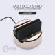 Coms 스마트폰 도킹스테이션 Rose Gold (마이크로 5핀 / 360도 회전 / 독 스탠드)