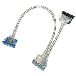 Coms IDE 하드(HDD) 라운드 케이블 3P 80Cm - UMDA 133 규격