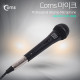 Coms 다이나믹 마이크 / 6.3mm / 노래방 마이크 / Black
