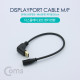 Coms 디스플레이 포트 젠더 변환 DP(M) 상향꺾임(꺽임) / Mini DP(F) 30cm/DisplayPort