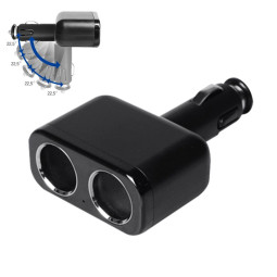 차량용 시가 소켓(S26) 2구 / 플러그 일체형 / 시가잭(시거잭)