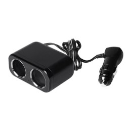 차량용 시가 소켓(S27) 2구 / 케이블 플러그형 / 시가잭(시거잭)