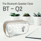 블루투스 스피커(BT-Q2) / FM라디오, 시계기능 (샴페인골드)