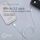 Coms IOS 8핀 (8Pin) AUX 케이블, 8Pin to 3.5mm M/M, 1M