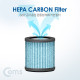 Coms 교체용 헤파카본필터 / Hepa Carbon Filter / OH540 차량용 공기청정기 전용