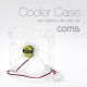Coms 쿨러 케이스용 CASE (120mm), 투명, Cooler