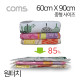 Coms 이톰 슬림백 원터치 중형 / 의류용 압축팩 / 투명 / 60cm x 90cm