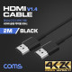 Coms HDMI 슬림 케이블(V1.4) Black / 2M