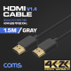 Coms HDMI 슬림 케이블(V1.4) Gray / 1.5M