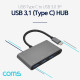 Coms USB 3.1(Type C) 허브, USB3.0 3P / Type C M/ USB 3.0 3Port / HUB