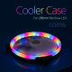 Coms 쿨러 CASE / 200mm / Rainbow LED / Cooler