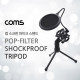 Coms 팝스크린 마이크 스탠드 / 삼각 거치대