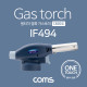 Coms 가스 토치 1300도 / 원터치형 / 화력조절