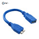 Coms USB 3.0 OTG 케이블 / Micro USB(B), 10cm (S5/노트3)