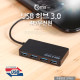 Coms USB 허브 3.0, (4P/무전원)