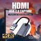 Coms HDMI USB 2.0 A 캡쳐, UHD 4K x 2K 입력지원, 1080P@60Hz 출력(녹화)