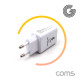 Coms G POWER PD 25W 초고속 USB 3.1 (Type C) 충전기 1.5M /화이트 / USB 3.1 (Type C) to iOS 8핀(8Pin) 케이블 / C타입