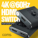 Coms HDMI 선택기(양방향), 2x1, 1x2, 4K2K@60hz