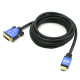 Coms HDMI/DVI 케이블(고급형/Blue Metal) 3m