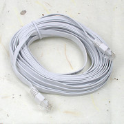 Coms CAT6 평면 랜케이블 10m - 다이렉트