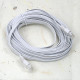 Coms CAT6 평면 랜케이블 (LAN cable) 10m - 다이렉트