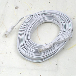 Coms CAT6 평면 랜케이블 (LAN cable) 15m - 다이렉트