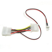 Coms 쿨러 전원 변환 케이블 - 3C/4P/ 2C/4P 호환용