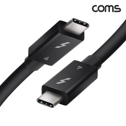 Coms USB C타입 PD 썬더볼트4 케이블 1m 40Gbps 100W 8K@60Hz