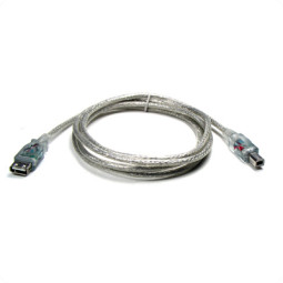 Coms USB LED 케이블(청색)/ A(F)/B(M)