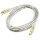Coms USB 고급형 A-B 케이블 3m 투명 GOLD