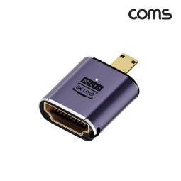 Coms HDMI to Micro HDMI 변환 젠더 2.1 8K@60Hz UHD 연장 MF 마이크로HDMI